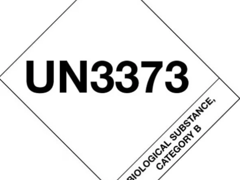 Requisitos para etiquetas e sacos de amostra UN3373?