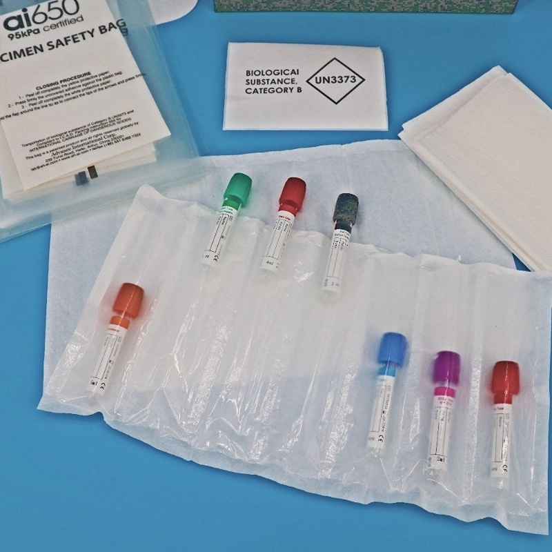 Garantindo a segurança e a conformidade com bolsas de segurança de 95 kPa e tubos de coleta de sangue a vácuo