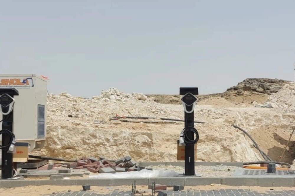 22kW AC Wallbox Chargers Along Oman Highways