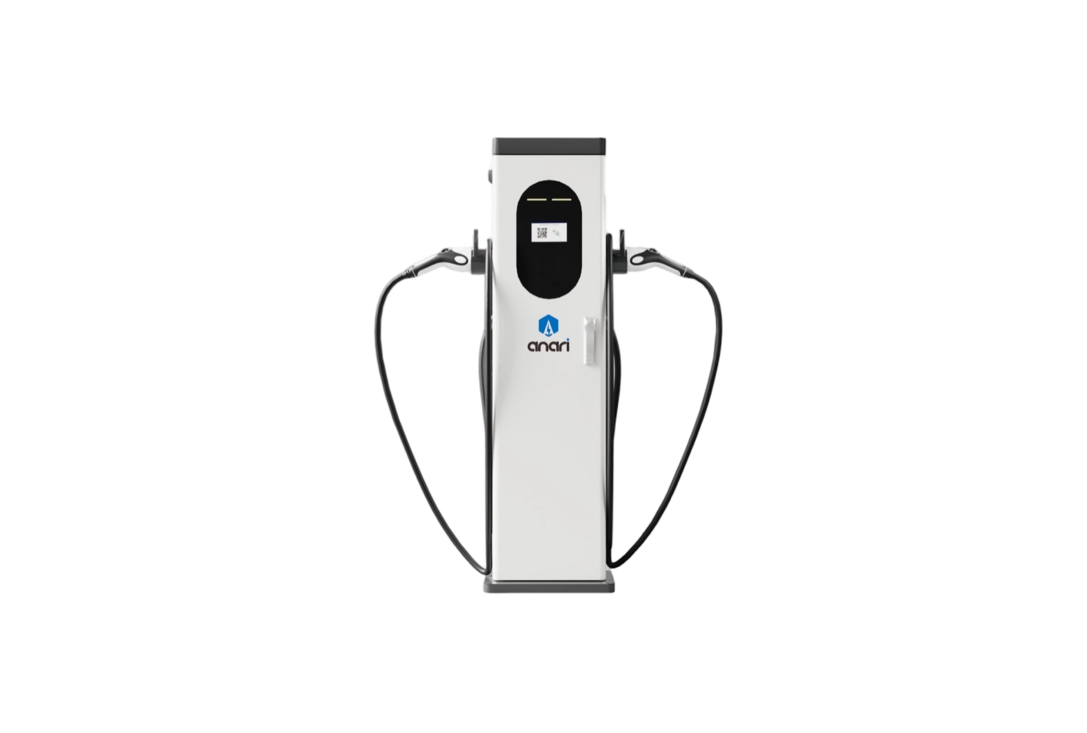 Dual-gun 11-22kW Type 2 Floor-mounted Public Charging Stations