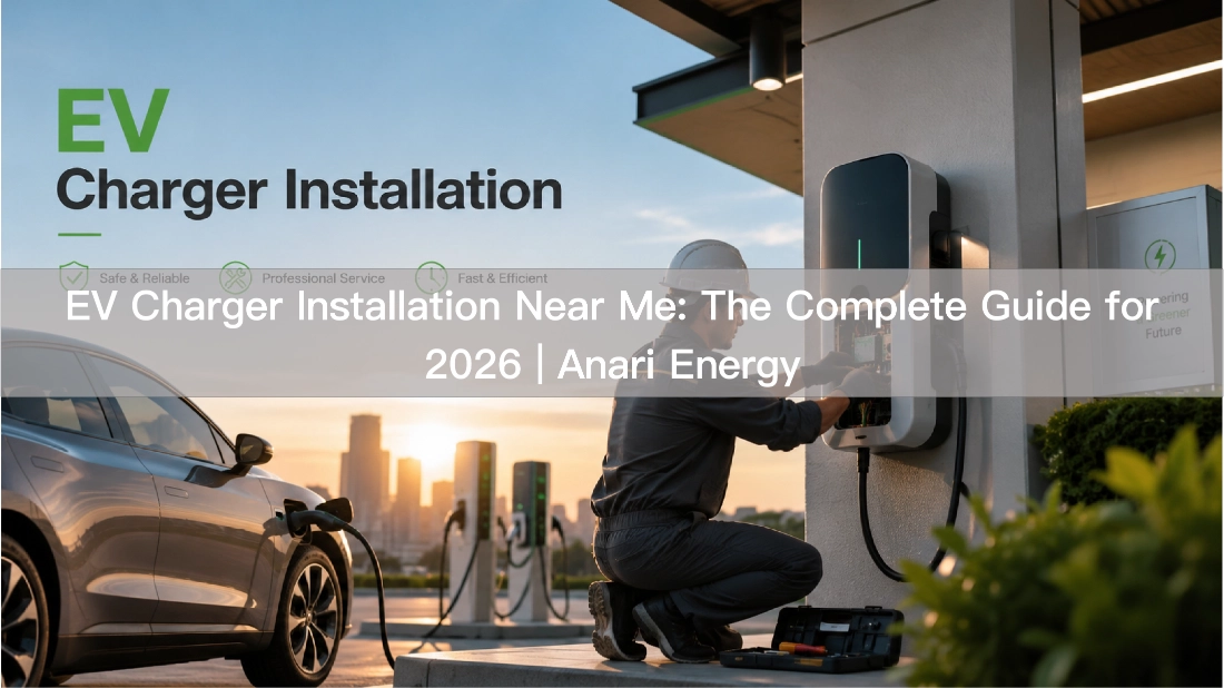 EV Charger Installation Near Me: The Complete Guide for 2026 | Anari Energy