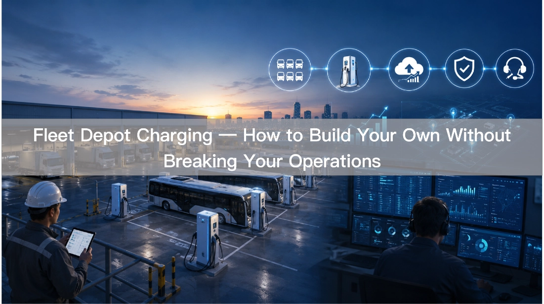 Fleet Depot Charging — How to Build Your Own Without Breaking Your Operations