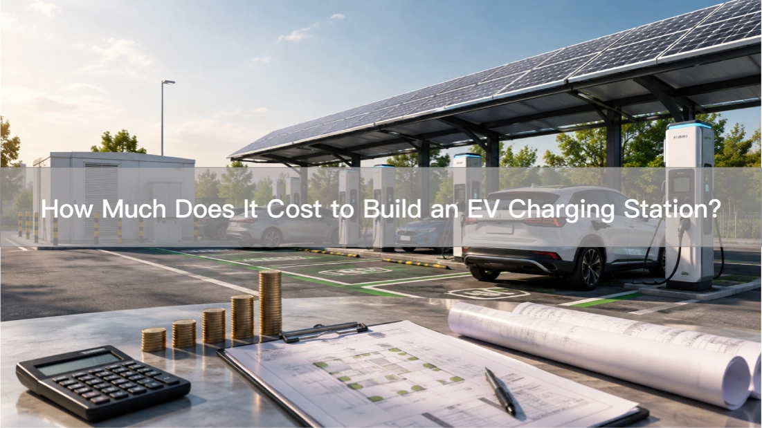 Combien coûte la construction d'une station de recharge pour véhicules électriques ?