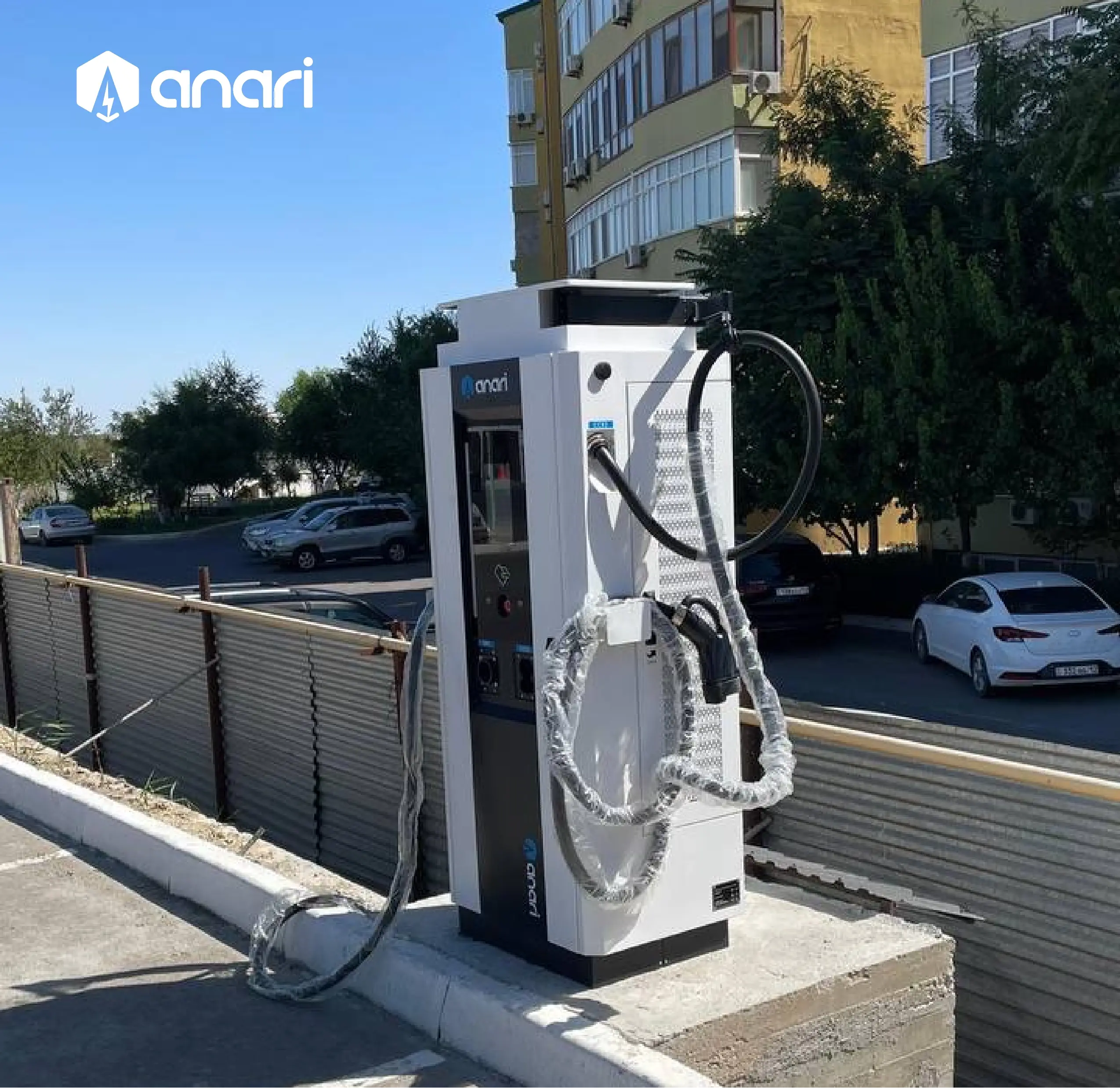 Le centre de distribution à courant continu Vulco d'Anari Energy au Kazakhstan