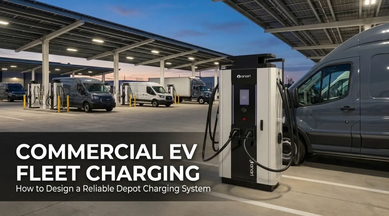 Recharge des flottes de véhicules électriques commerciaux : Comment concevoir un système de recharge fiable pour les dépôts