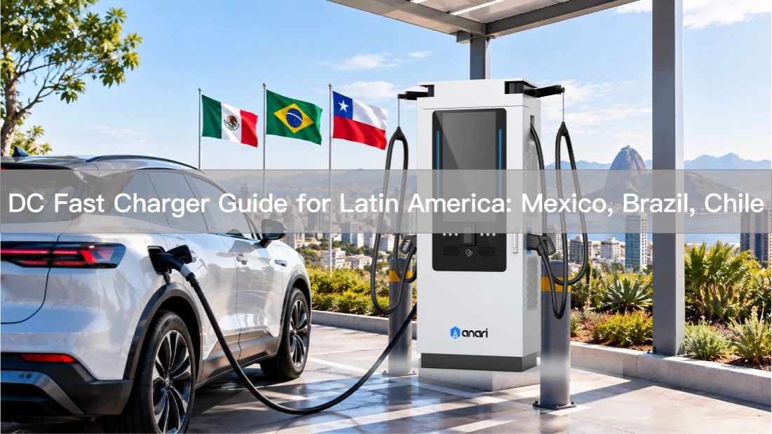 Guide des chargeurs rapides CC pour l'Amérique latine : Mexique, Brésil, Chili