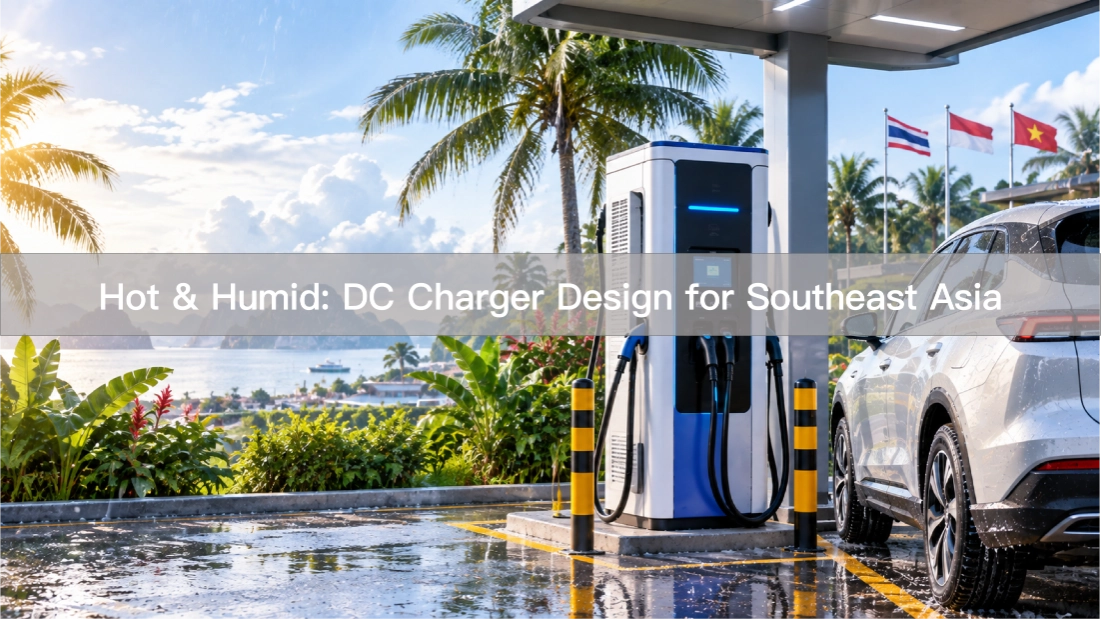 Conception de chargeur CC pour climats chauds et humides en Asie du Sud-Est