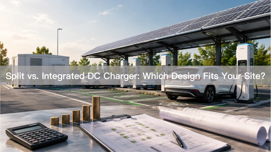 Split vs. Integrated DC Charger: Which Design Fits Your Site?