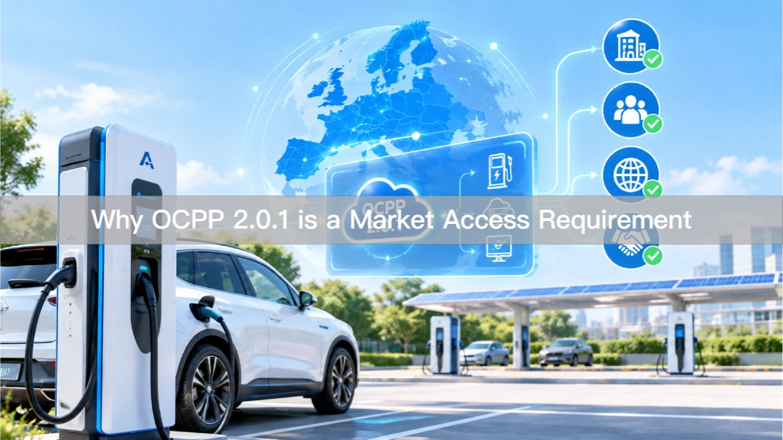 OCPP 2.0.1 es un requisito de acceso al mercado.