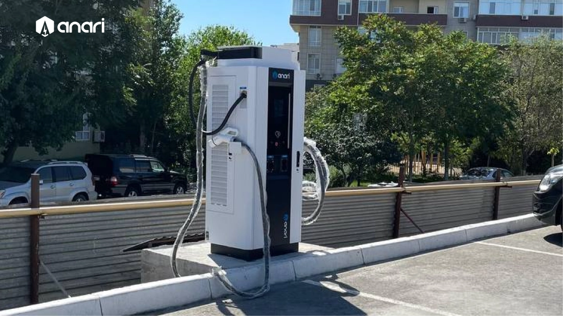 EV Charging in Kazakhstan-6 Dual-Gun 120kW DC Chargers