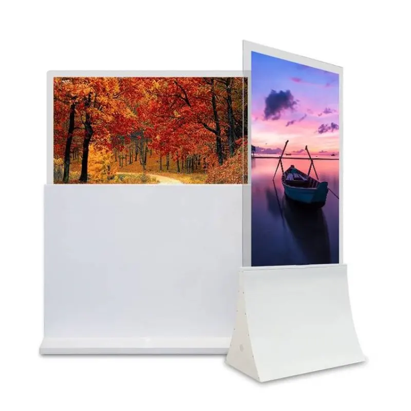 55 Inch OLED Ultra Thin Double Sided Digital Signage