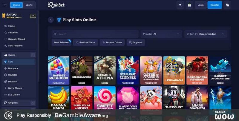 مراجعة Rainbet 2026: مصادقة Rainbet على الحلقة