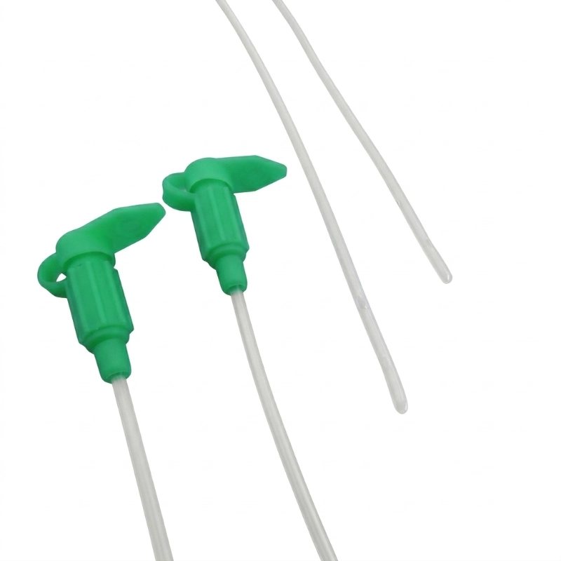 infant feeding tube with centimeter markings and radiopaque line