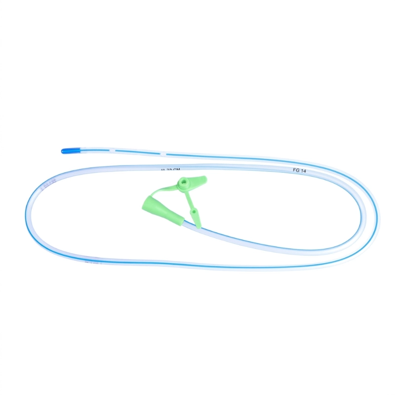 ryles tube pvc nasogastric tube weighted tip gastric feeding tube funnel connector
