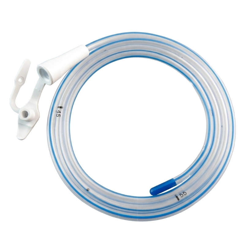 PVC Nasogastric Tube with Funnel Connector and Secure Cap