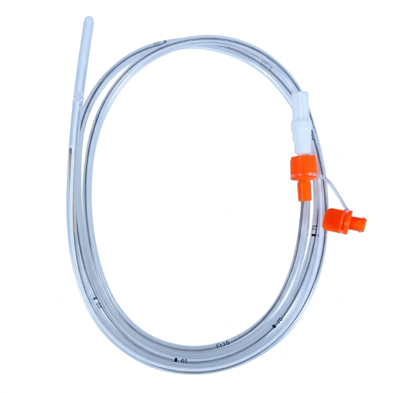 TPU Nasogastric NG Feeding Tube with ENFit Connector and Radiopaque Stripe