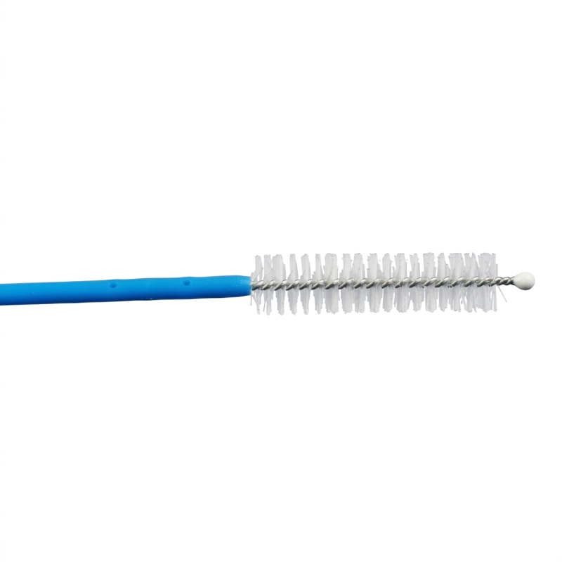 endoscope brush soft bristles medical cleaning brush