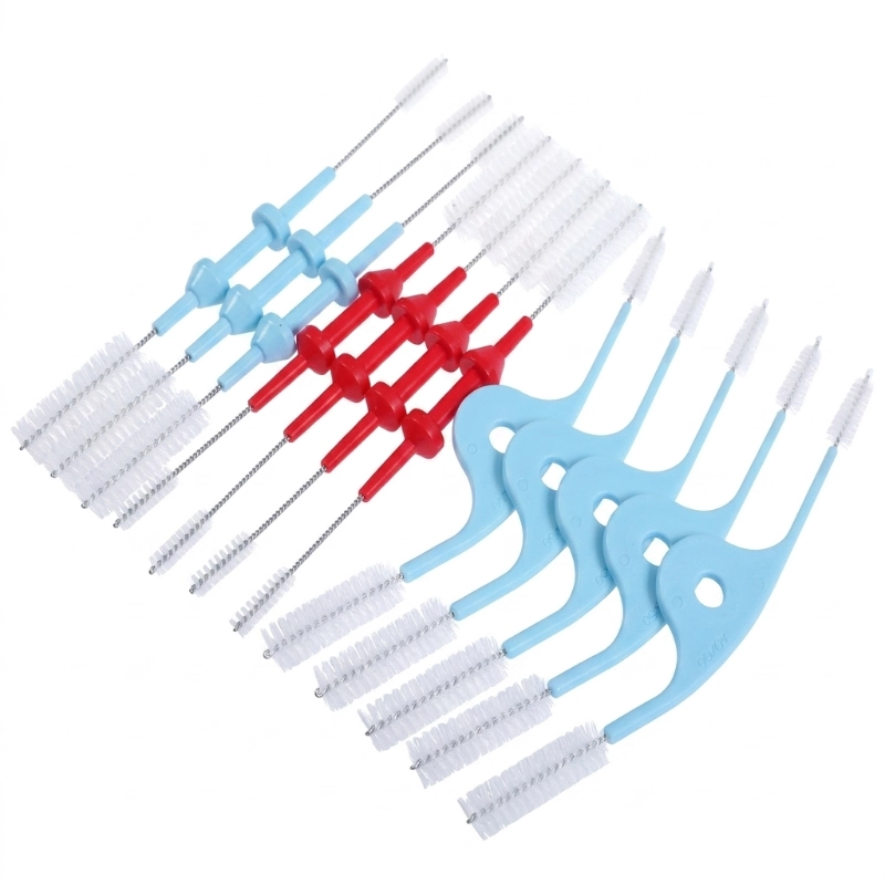 Non-sterile disposable endoscopy cleaning brush for infection control in GI departments