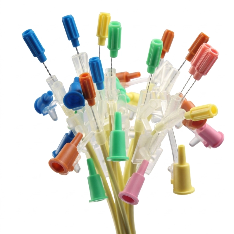 Nasogastric / Nasointestinal Feeding Tube polyurethane NJ tube with bullet tip and ENFit connector