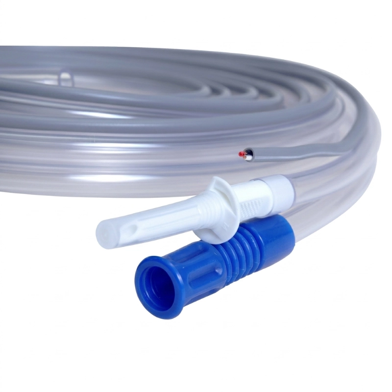triple lumen pulse lavage tubing with integrated cable