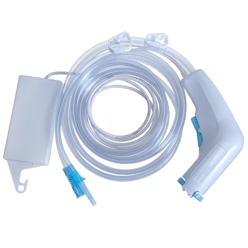 medical-grade PVC Pulse Lavage tubing set for orthopedic debridement