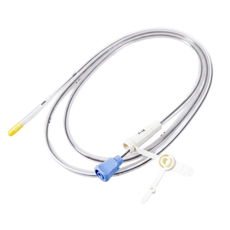 Close-up of TPU Nasogastric Feeding Tube Scale and Graduation Marks