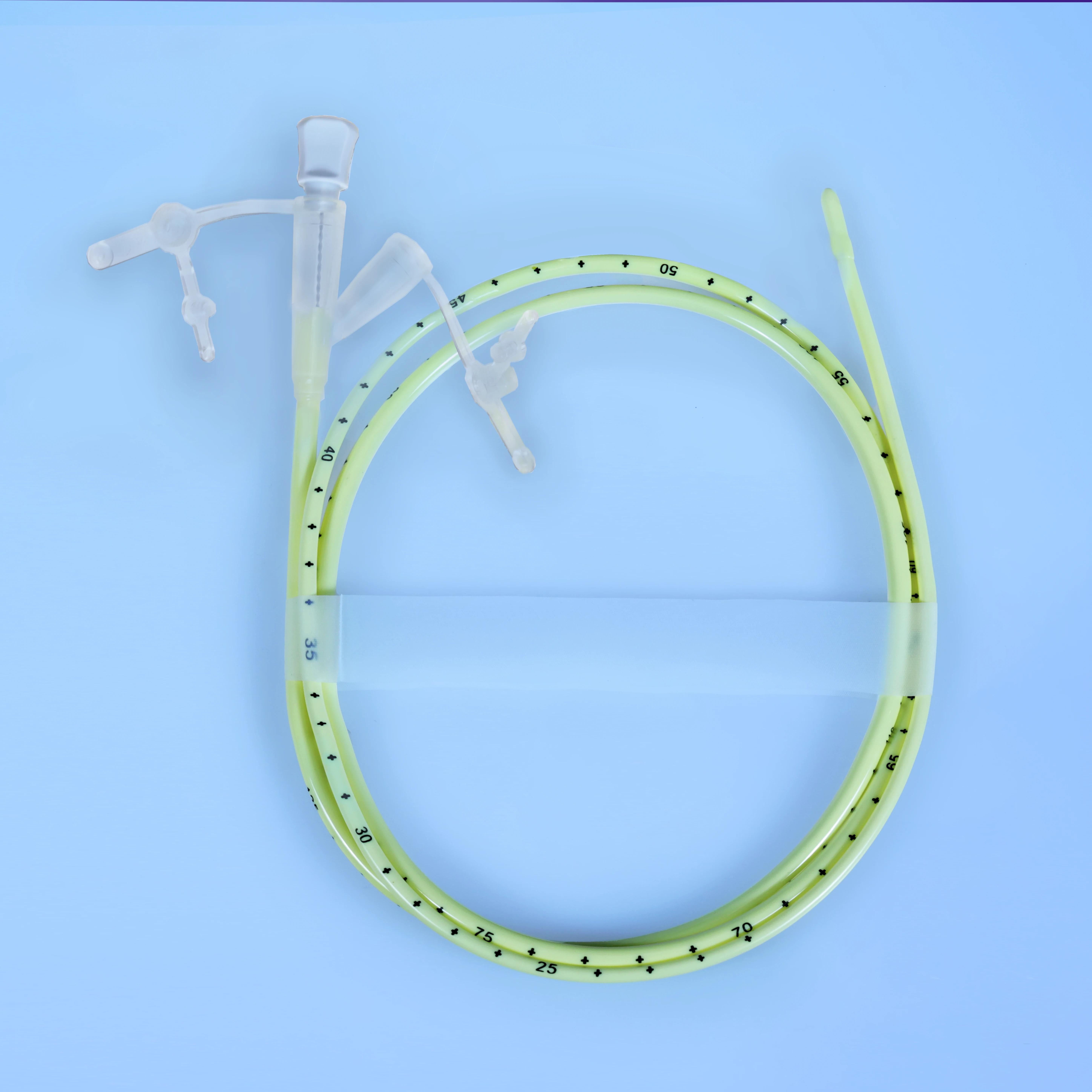 Dual Lumen Nasogastric/Nasointestinal Feeding Tube
