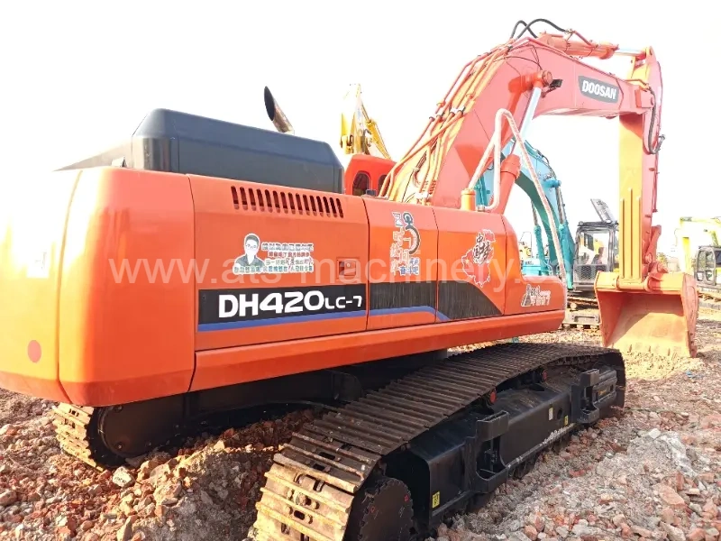Excavadora de orugas hidráulica Doosan DH420 usada del año 2022