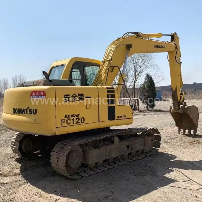 Used Komatsu PC120-6 excavator medium-sized