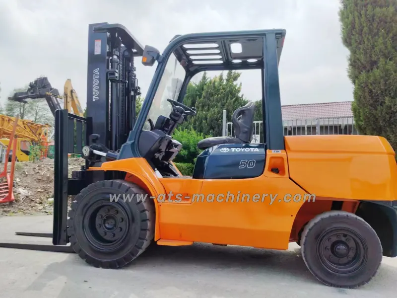 Used Japan Toyota 7FD50 5ton Forklift