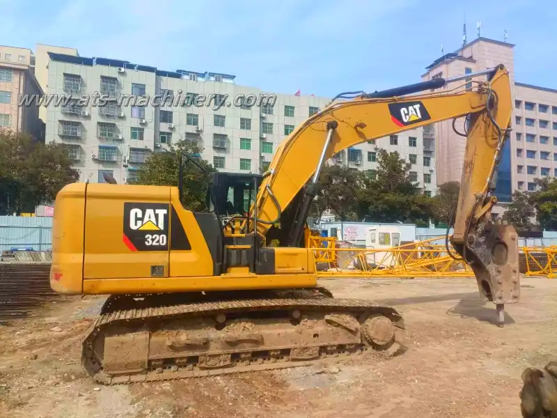 جرافة كاتربيلر CAT 320GC مستعملة سعة 20 طن