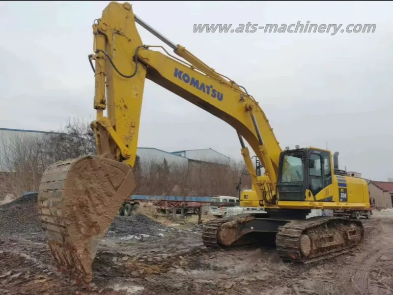 Excavatrice d'occasion Komatsu PC500LC-10MO d'origine japonaise 50 tonnes