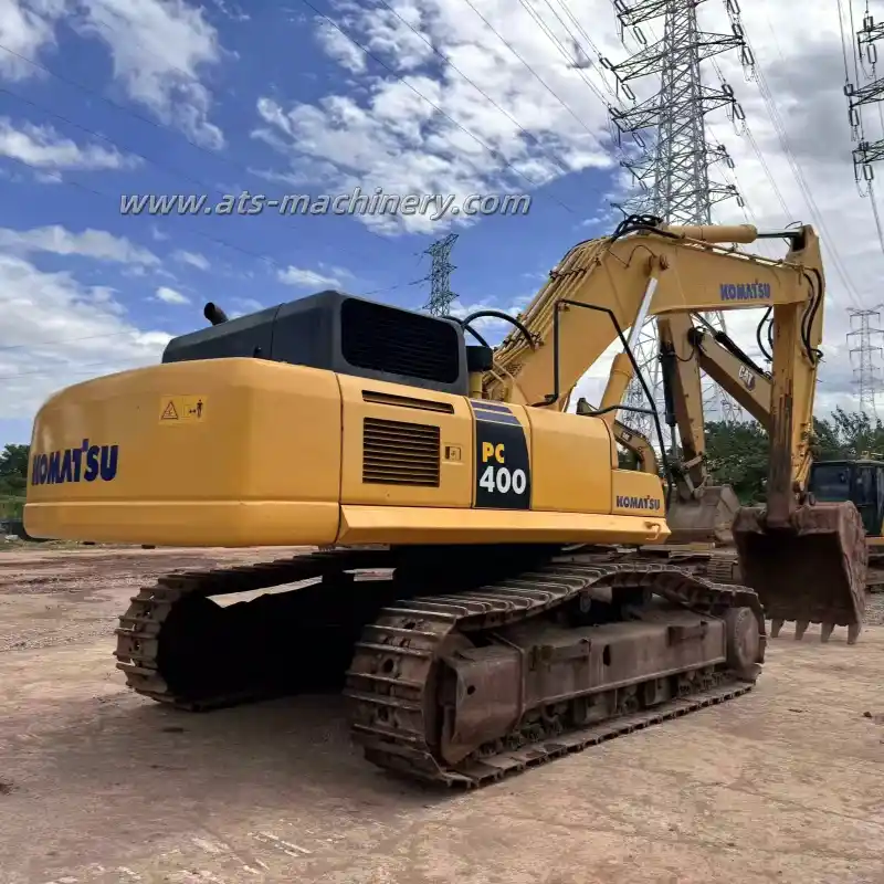 Máquina de esteira Komatsu PC400-8R de 40 toneladas