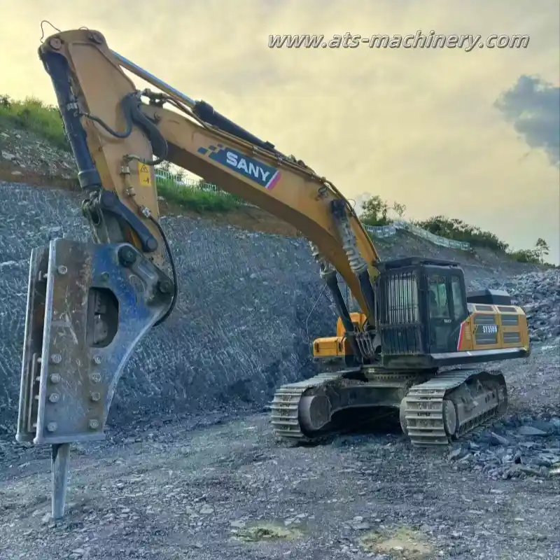 55 tons Sany 550H Hydraulic Hammers excavator