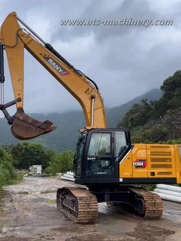 Escavadeira hidráulica SANY 205C de 21 toneladas