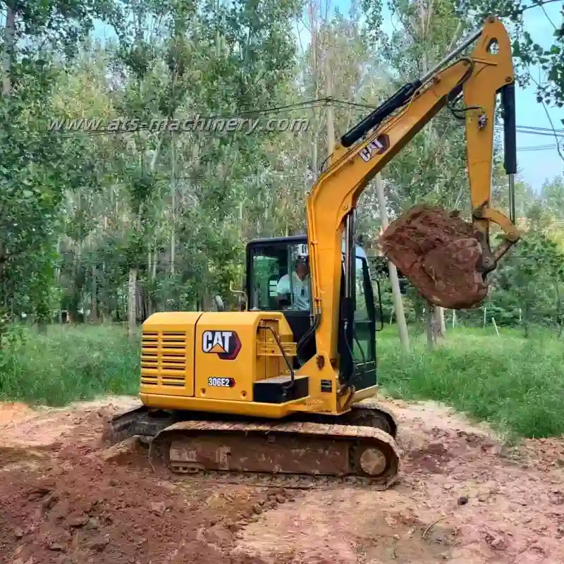 Miniexcavadoras usadas Cat306E2 de 6 toneladas