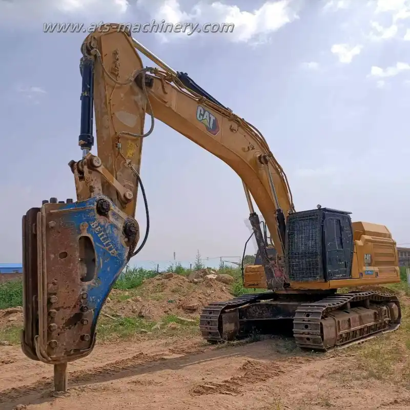 Used Caterpillar 349 large excavator