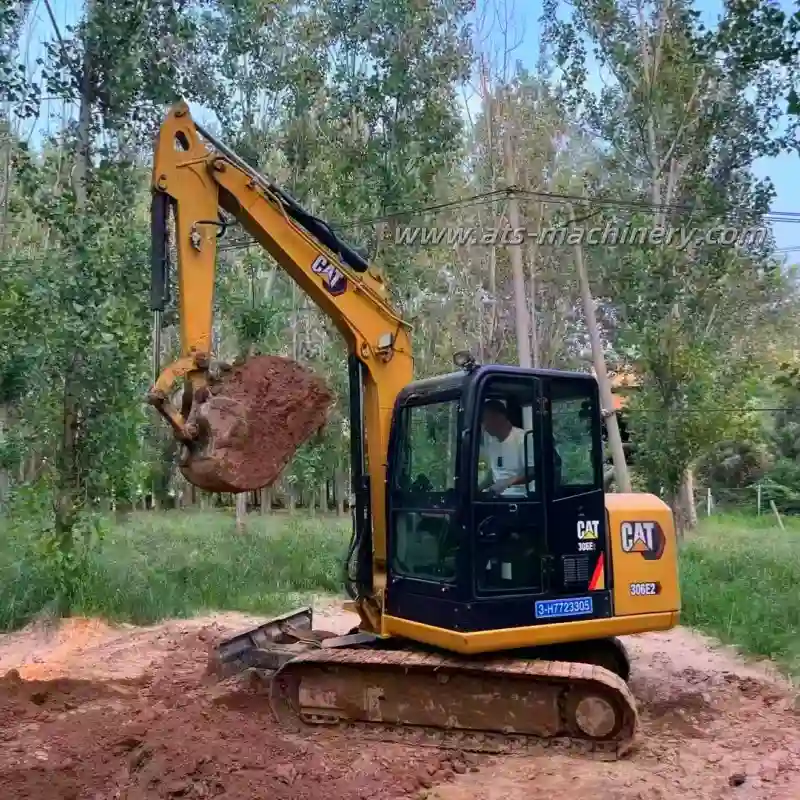 Miniexcavadoras usadas Cat306E2 de 6 toneladas