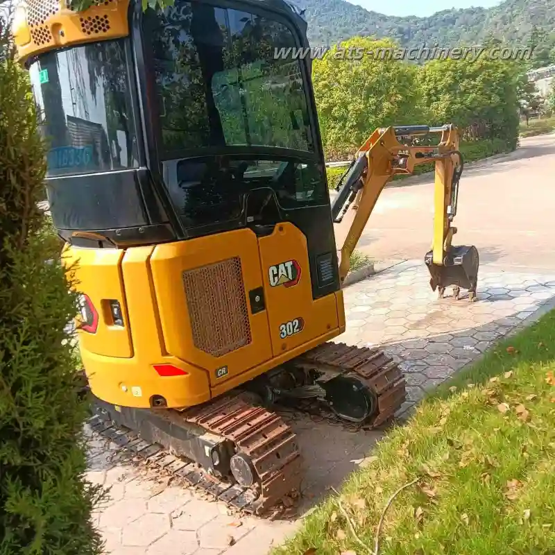 Excavadora de cadenas CAT302CR de segunda mano