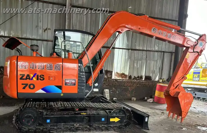 Excavadora de construcción Hitachi ZX70