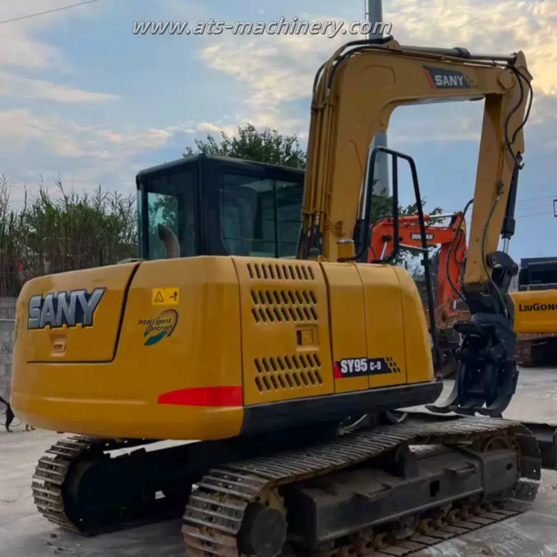 Excavadora usada SANY 95 en venta pequeña 9ton