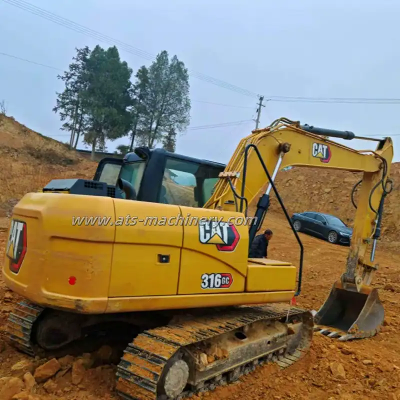 Used Caterpillar 316GC excavator