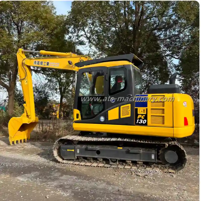 KOMATSU PC130 used excavator small 12.6 Ton sales