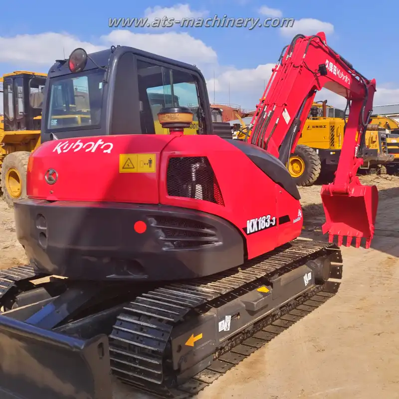 Vente en gros d'excavatrices Kubota 183-3 de 8 tonnes d'occasion