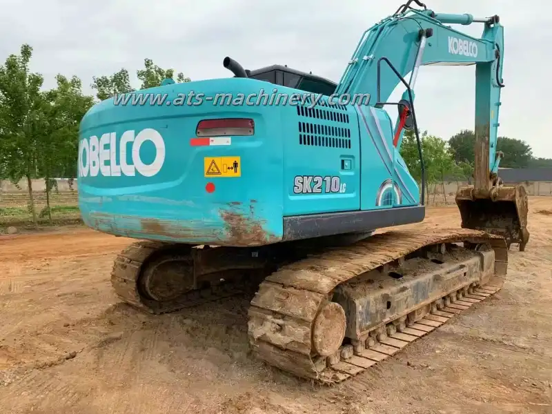 Used Kobelco SK210-10 excavator in good condition