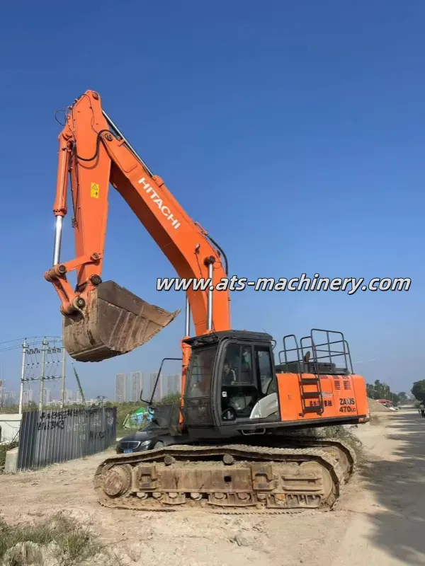 Excavadora Hitachi ZAXIS 470LC usada de 47 toneladas de gran tamaño