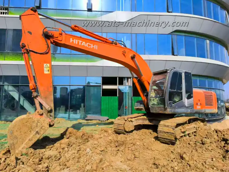 Used Hitachi excavator ZX200