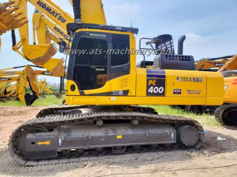 Second-hand Komatsu PC400-8 crawler hydraulic excavator