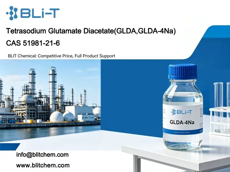 Industrial grade Tetrasodium Glutamate Diacetate GLDA for wastewater treatment