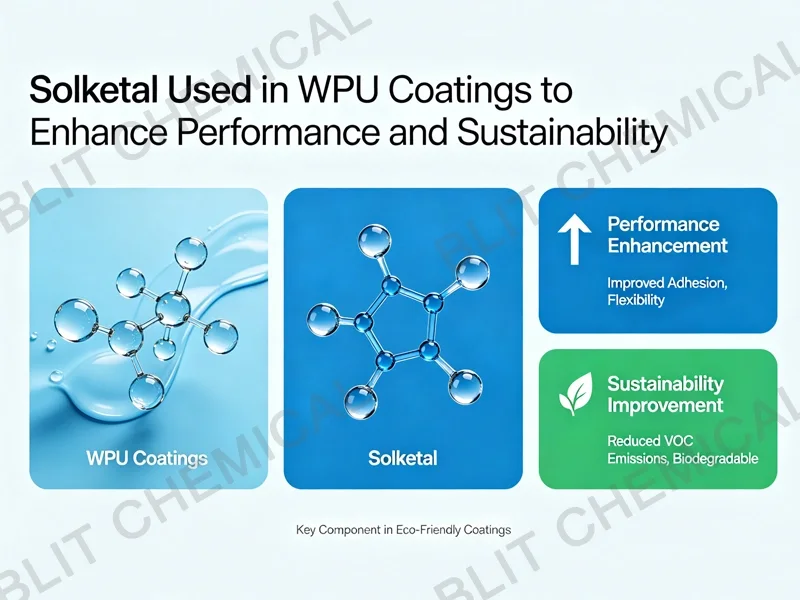 Solketal Used in WPU Coatings to Enhance Performance and Sustainability 2 Solketal ink and coating solvent